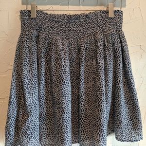 Old Navy Floral Smocked Skirt